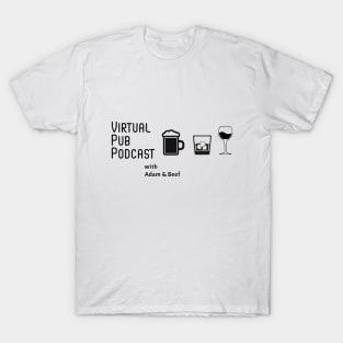 Virtual Pub Podcast Dark Logo T-Shirt